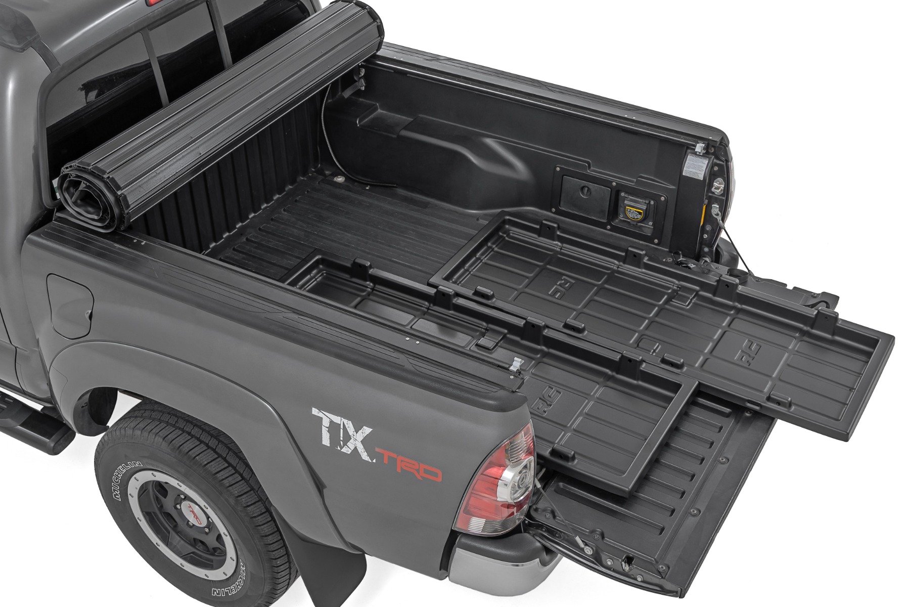 Truck Bed Cargo Storage Tray | Mid-Size Bed Storage Tray | Easy Access