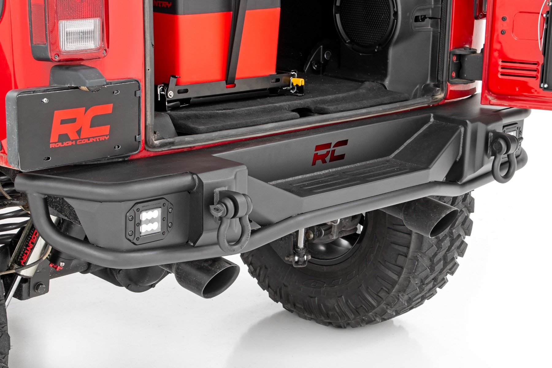 Rear Bumper | Tubular | Jeep Wrangler JK/Wrangler Unlimited (2007-2018)