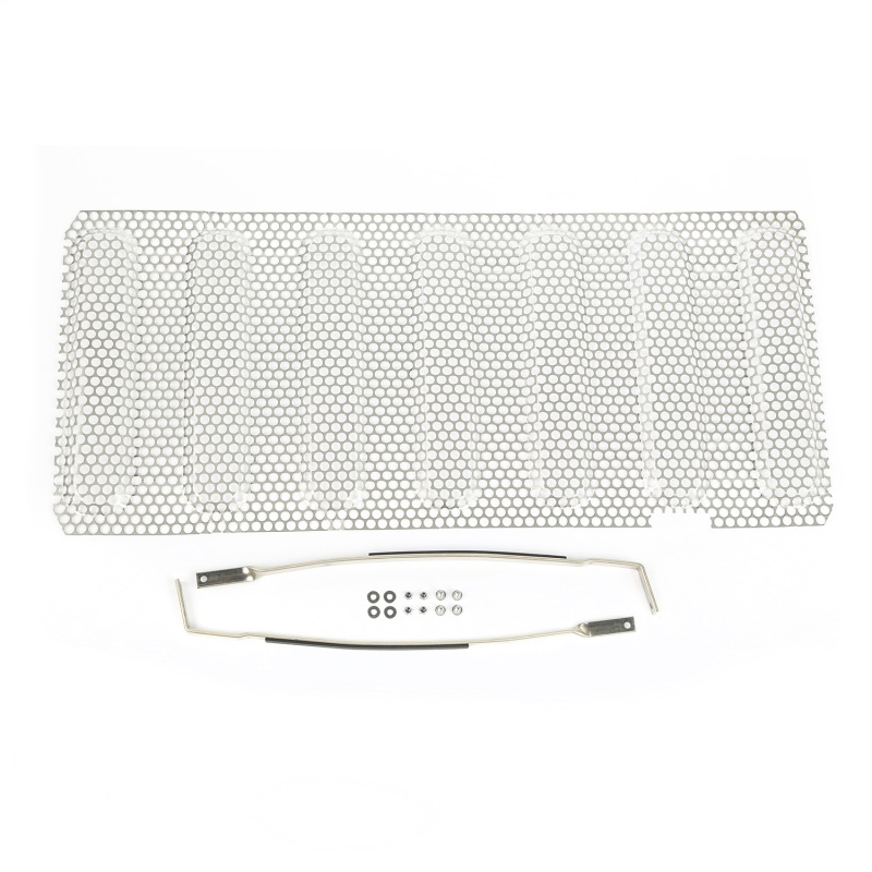 Grille Insert Satin Stainless 07-18 Jeep Wrangler