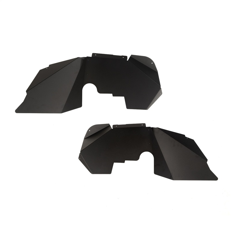 Aluminum Fender Liners Front Black 07-18 Jeep Wrangler JK/JKU