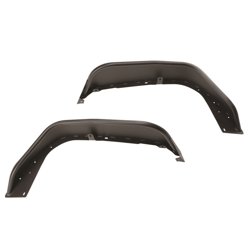 HD Steel Tube Fenders Front Pair Black 18-19 JL