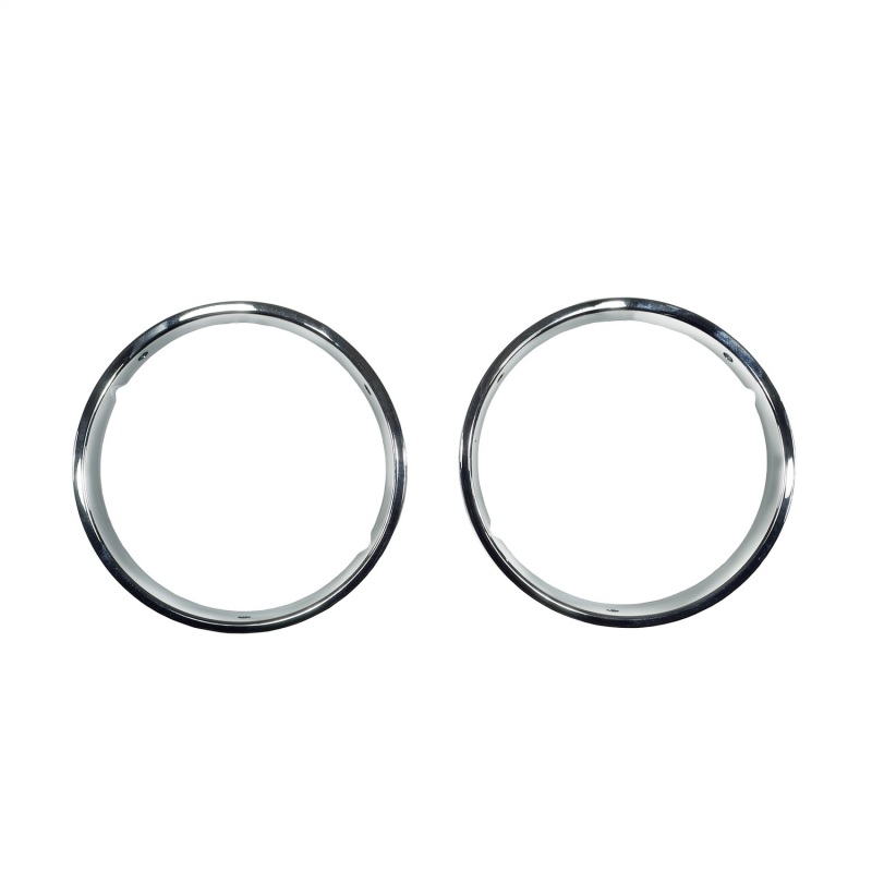 Headlight Bezels Chrome 97-06 Jeep Wrangler