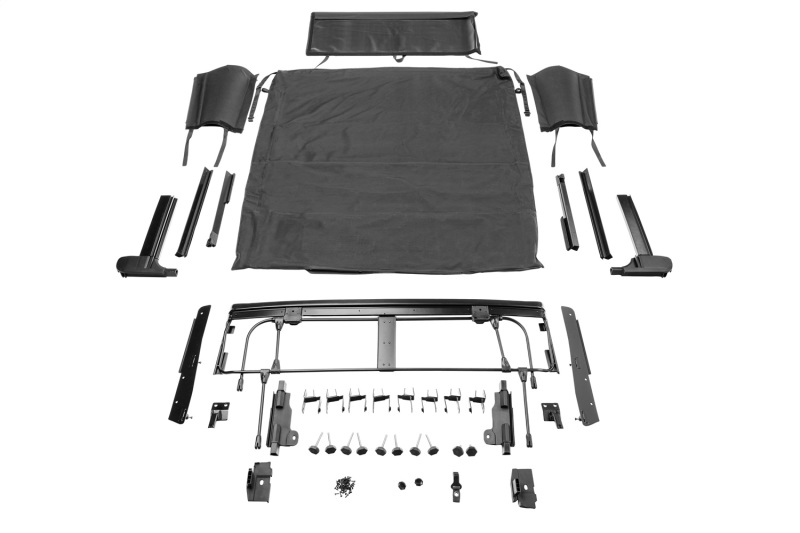 20-22 Jeep Gladiator JT Voyager Fastback Soft Top - Black Diamond