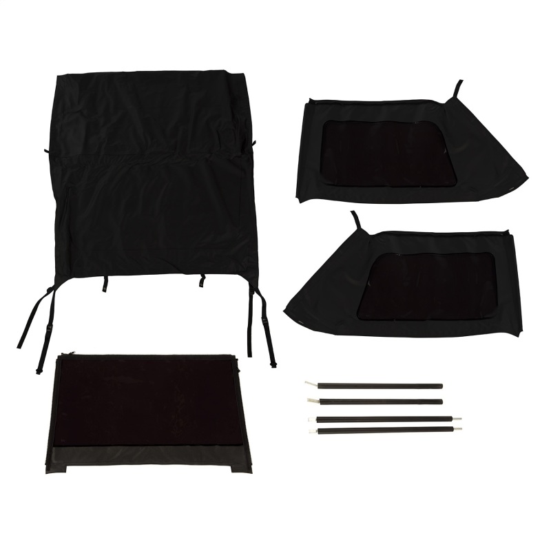 Montana Top Bowless Black Diamond 07-18 Jeep Wrangler JK 2-Dr