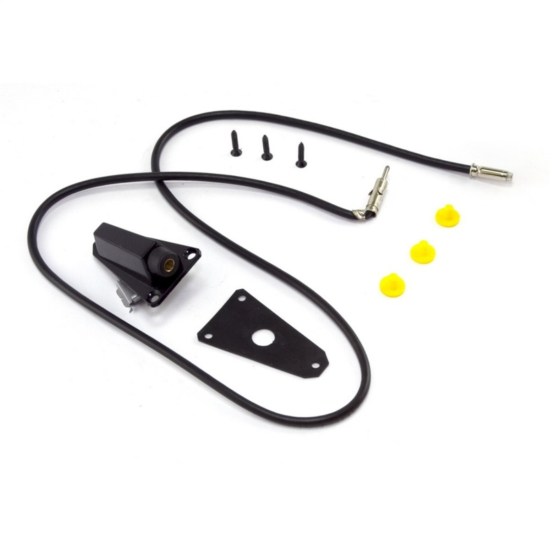 Black Antenna Base 76-95 Jeep CJ & Wrangler