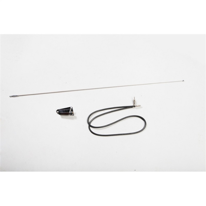 Chrome Antenna Kit 76-95 Jeep CJ & Wrangler