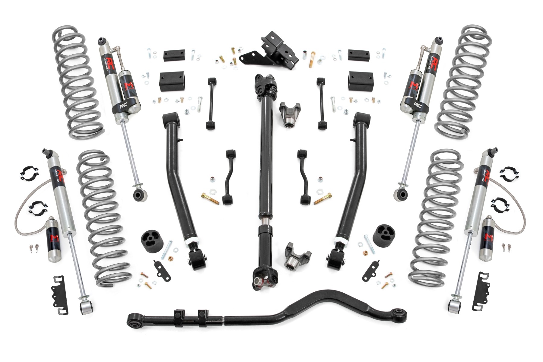 3.5 Inch Lift Kit | Adj Lower | FR D/S | M1R | Jeep Wrangler JL 4WD (2018-2023)