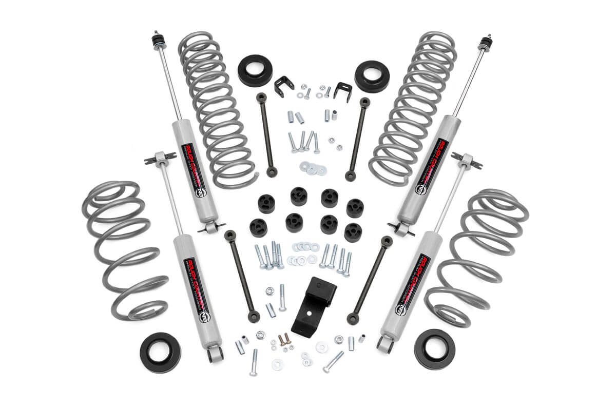 3.25 Inch Lift Kit | 6 Cyl | Jeep Wrangler TJ (03-06)/Wrangler Unlimited (04-06)