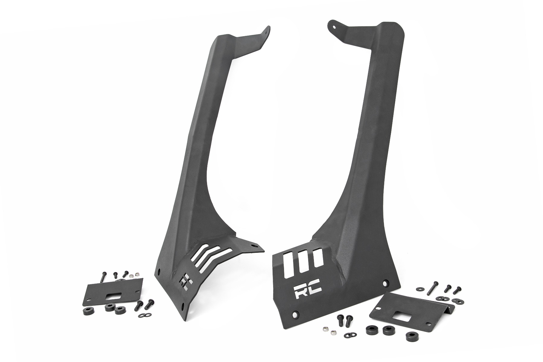 LED Light Mounts | Upper Windshield | 50" | Jeep Gladiator JT/Wrangler JL (18-26)