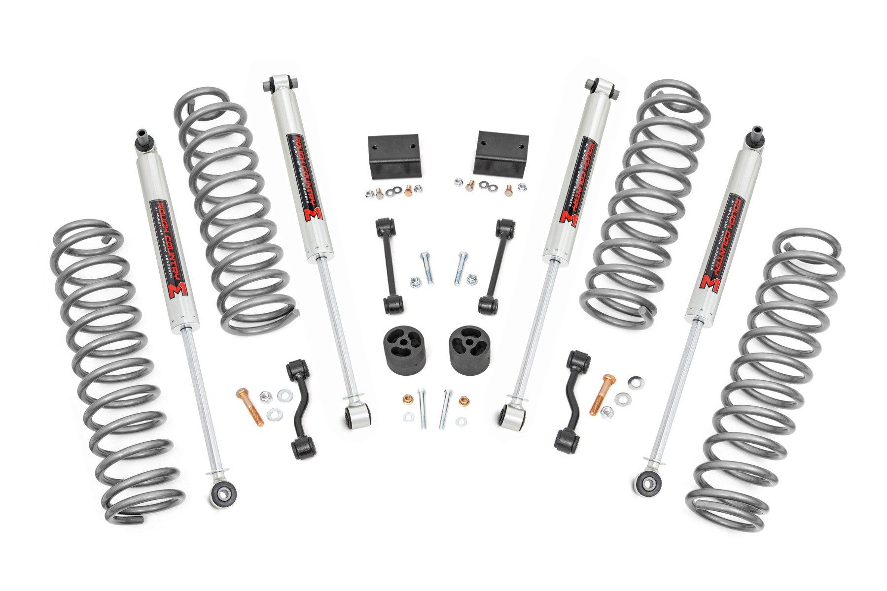 2.5 Inch Lift Kit | Coils | M1 | Jeep Wrangler Unlimited 4WD (2024-2026)