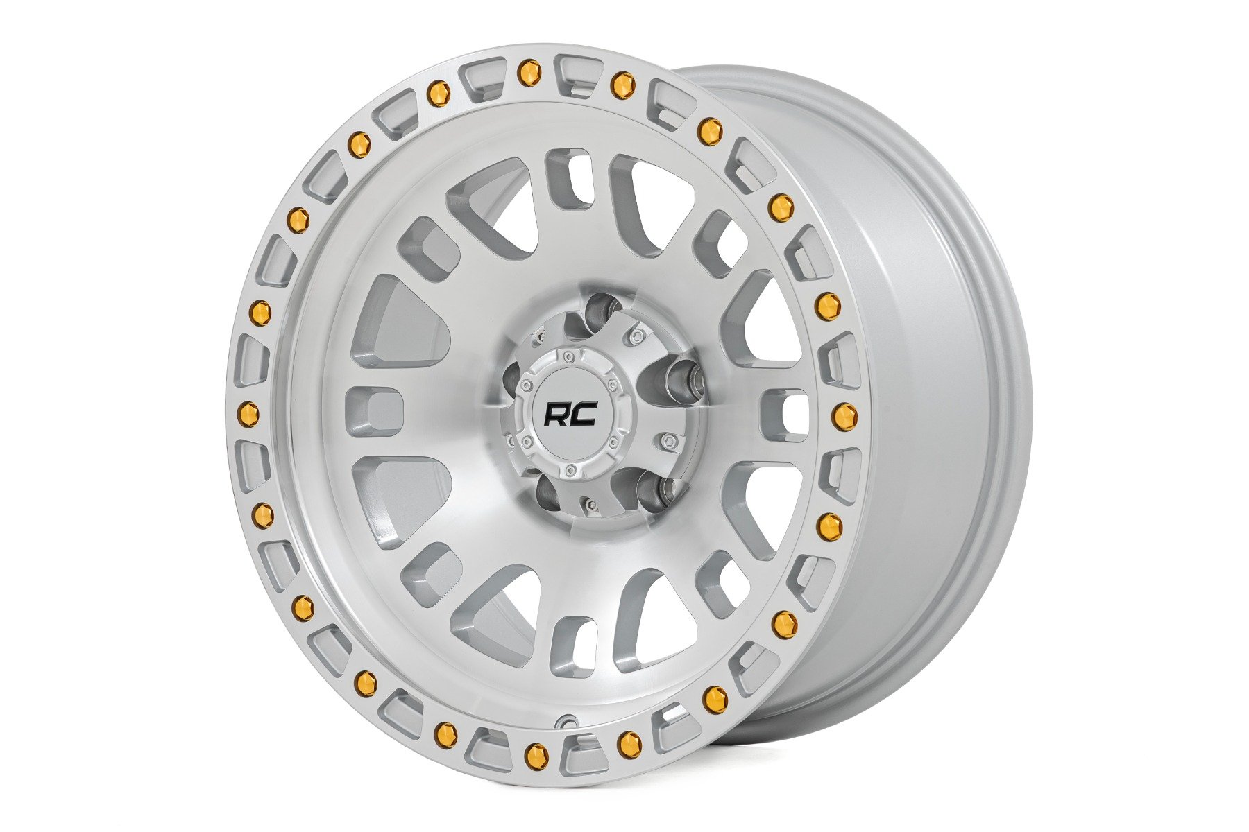 Rough Country 82 Series Wheel | One-Piece | Full Machined | 15x8 | 5x4.5 | -19mm