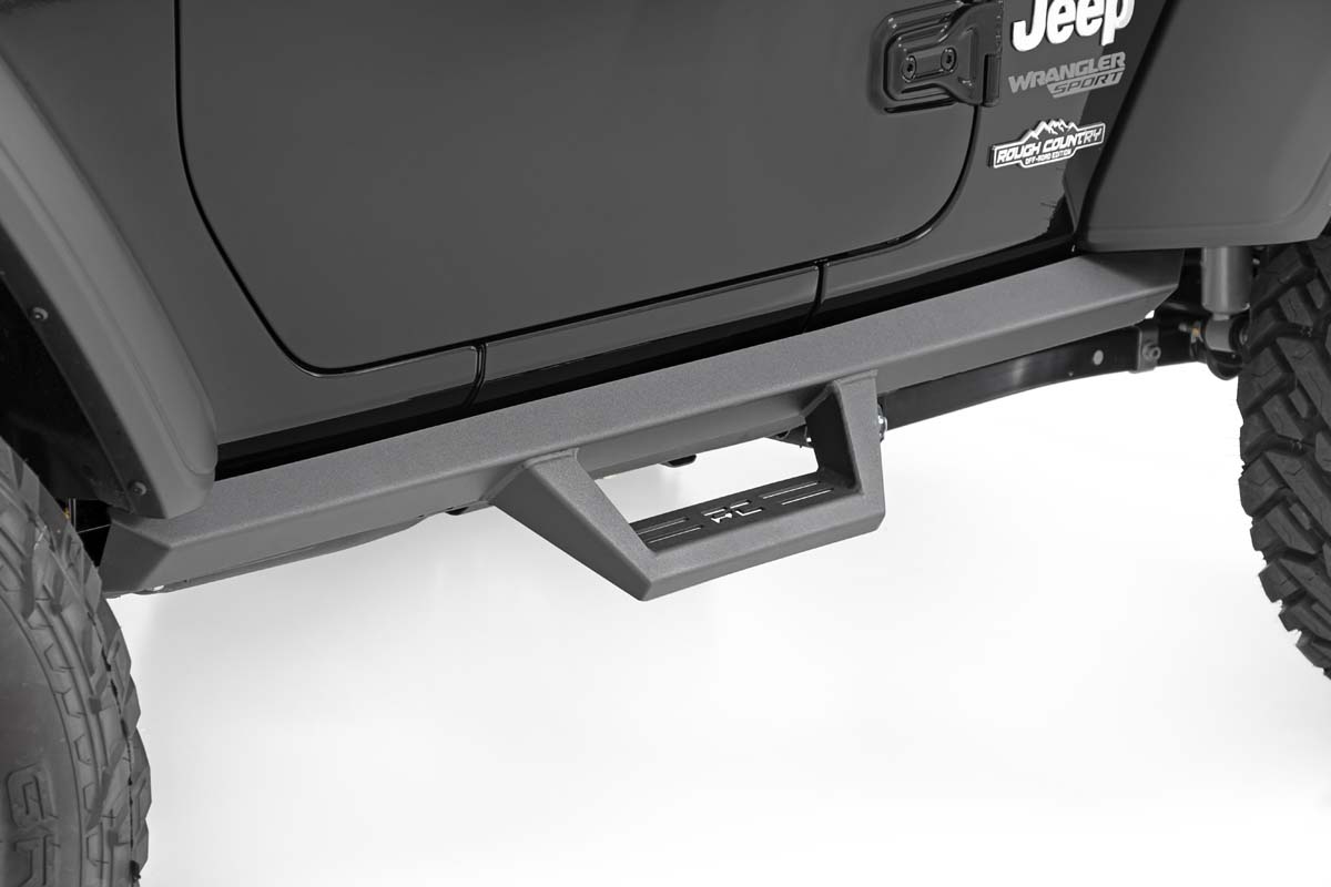 Contoured Drop Steps | 2 Door | Jeep Wrangler JL 4WD (2018-2026)