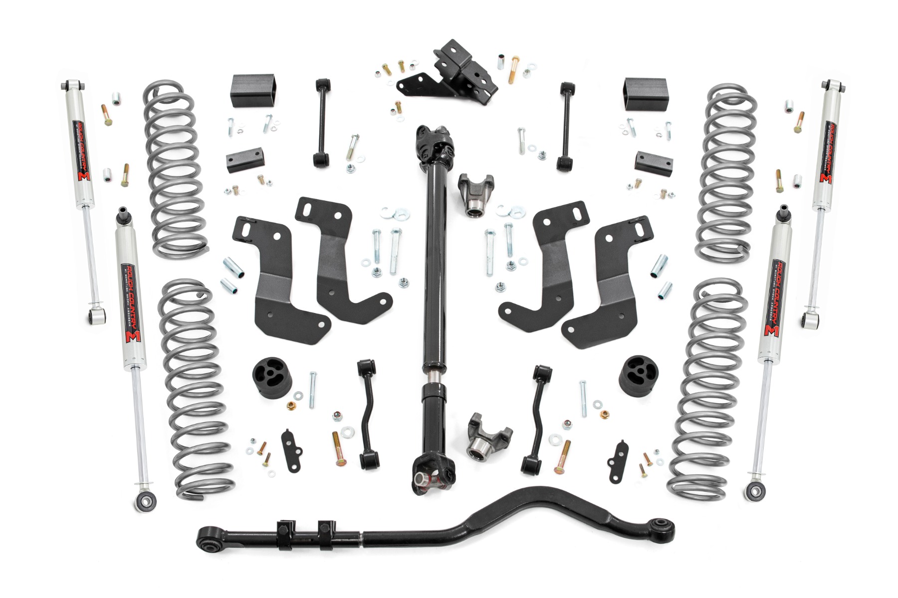 3.5 Inch Lift Kit | C/A Drop | FR D/S | M1 | Jeep Wrangler Unlimited (24-26)