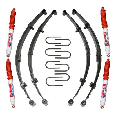 3.5-4 Inch Lift Kit w/ Hydro 7000 Shocks - 76-86 Jeep CJ-7/Scrambler