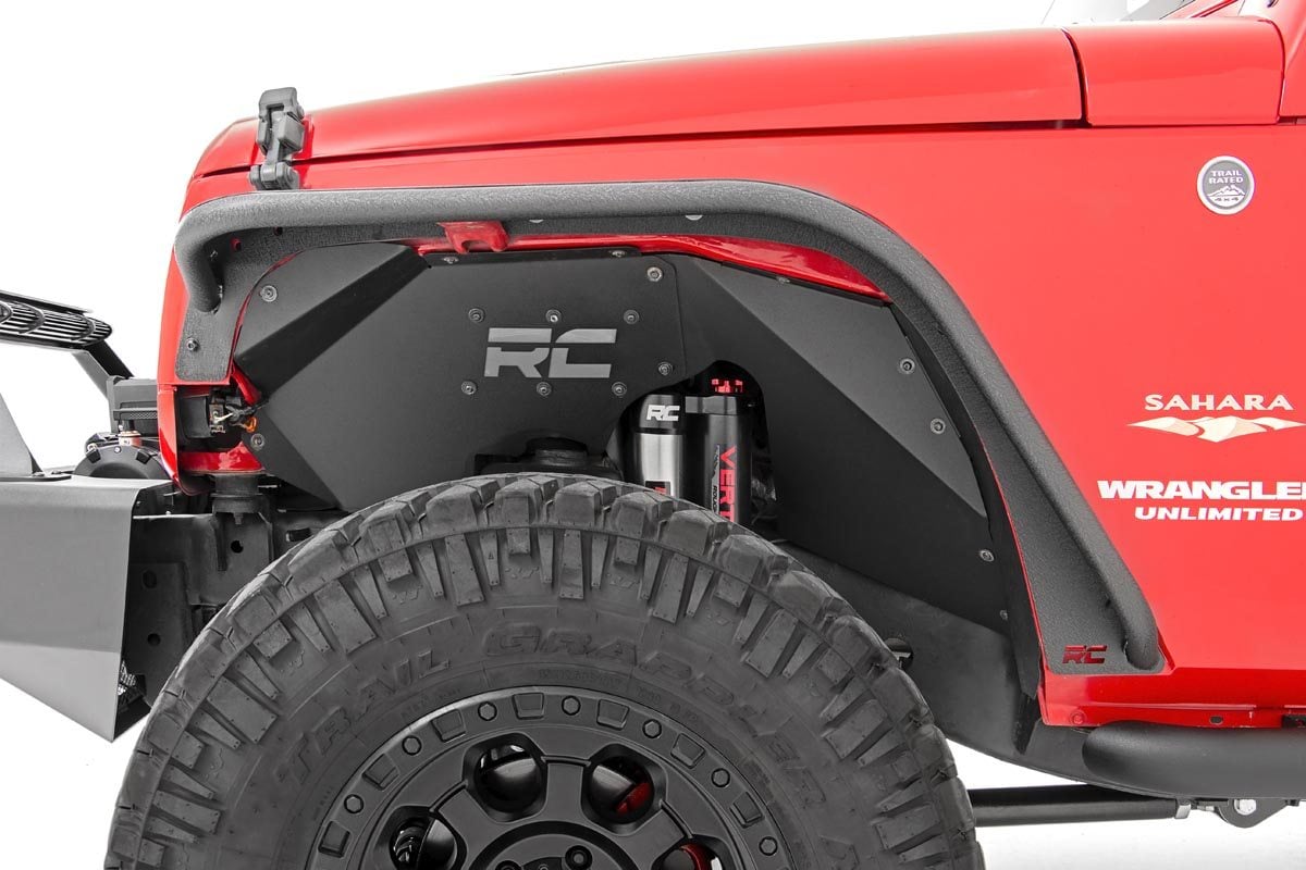 Flat Fender Flares Steel Jeep Wrangler JK (2007-2018) - Image 2