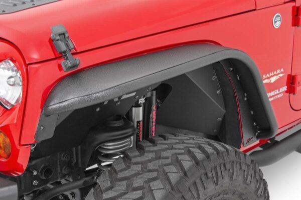 Flat Fender Flares Steel Jeep Wrangler JK (2007-2018)