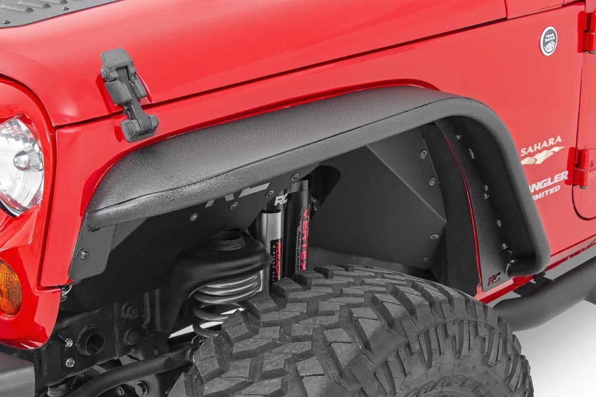 Flat Fender Flares Steel Jeep Wrangler JK (2007-2018)