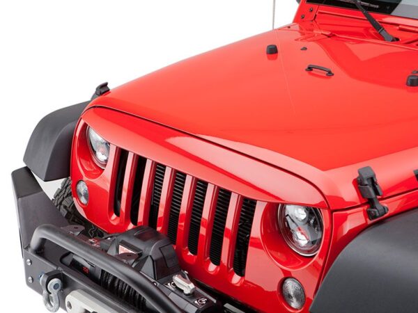 Rugged Ridge NightHawk Light Brow for Jeep Wrangler JK - Factory Color Matched