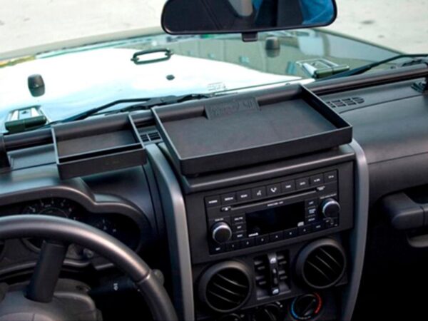Rugged Ridge Dash Organizer Tray with Dual Compartments and UV Protection
