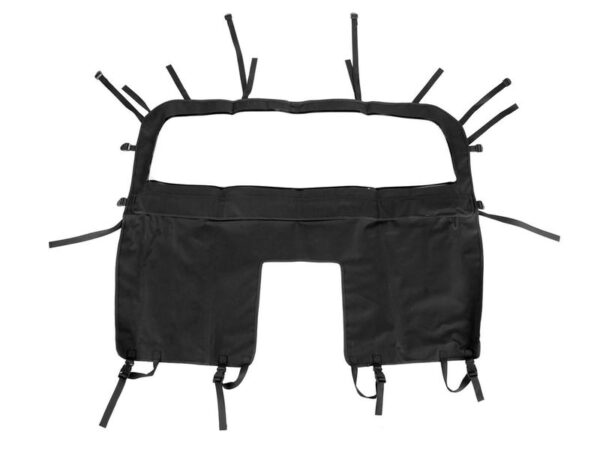 Rugged Ridge Windbreaker Soft Top for Jeep Front Cab Protection