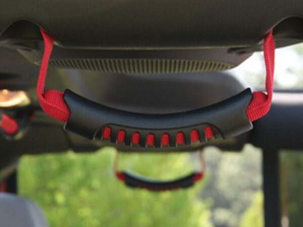 Rugged Ridge Rear Side Grab Handles with Molded Foam Grip
