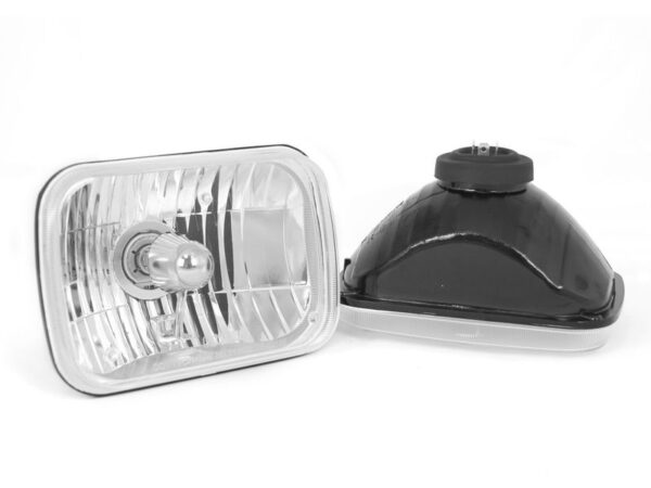 Rugged Ridge Crystal H2 Headlights - High-Performance Replacement Lights