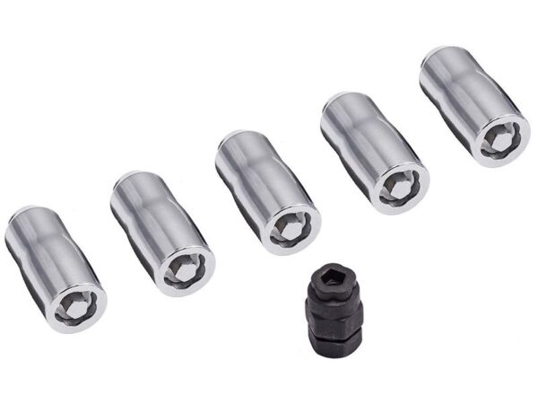Rugged Ridge Wheel Lock Nut Set with Security Key for Jeep Wrangler JL/JLU & Gladiator JT