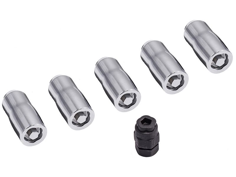 Rugged Ridge Wheel Lock Nut Set with Security Key for Jeep Wrangler JL/JLU & Gladiator JT