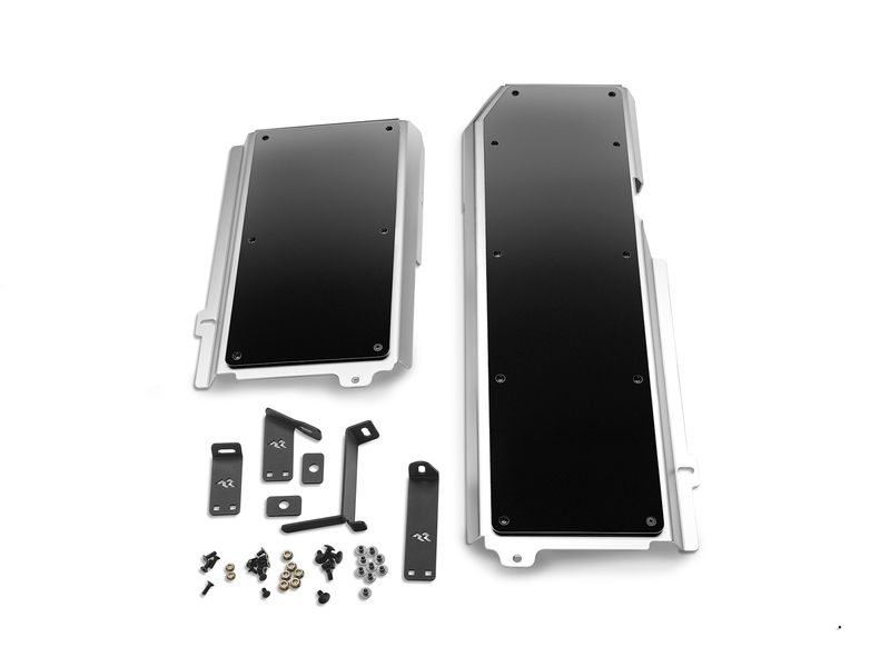 Rugged Ridge Exhaust and Gas Tank Skid Plate with Trail Armor Technology