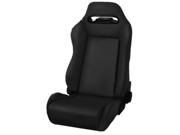 Rugged Ridge Sport Reclinable Front Seat with Durable Vinyl and Steel Frame