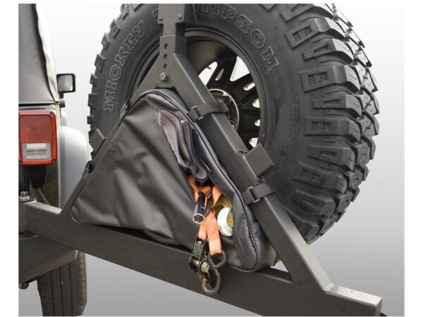 Rugged Ridge Tire Carrier Storage Bag for Rear Tire Carrier Bumpers