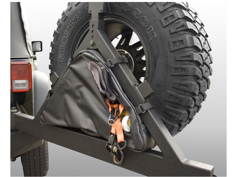 Rugged Ridge Tire Carrier Storage Bag for Rear Tire Carrier Bumpers
