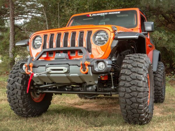 Rugged Ridge Venator Stubby Front Bumper for Jeep JL/JT