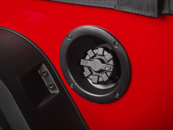 Rugged Ridge Elite Fuel Cap - Durable Cast Aluminum Replacement