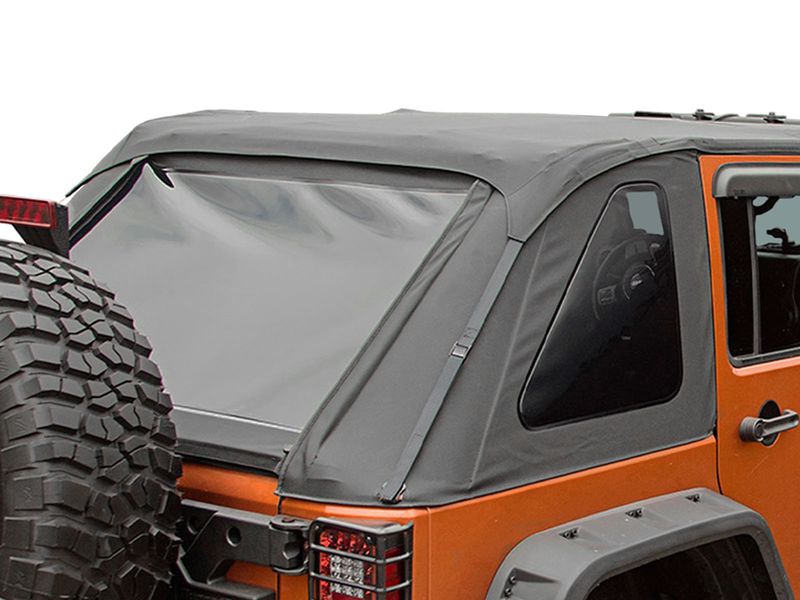 Rugged Ridge XHD Bowless Soft Top for 4-Door Jeep JK - Black Diamond