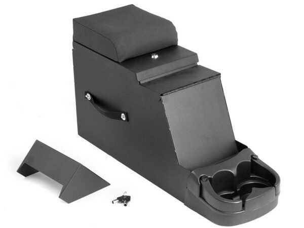Rugged Ridge Stereo Security Center Console with Locking Compartment