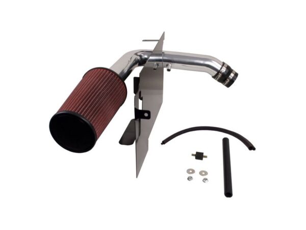 Rugged Ridge Cold Air Intake System with Polished Aluminum Tube and Heat Shield