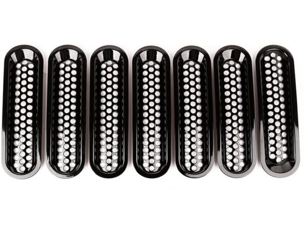 Rugged Ridge Clip-In Grille Inserts - Durable Aluminum & Plastic Options
