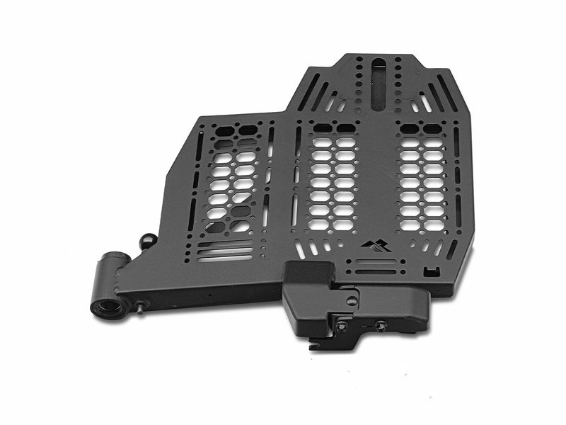 Rugged Ridge WingMate Swingout Panel for Driver Side - Heavy-Duty Spare Tire Carrier for Gladiator