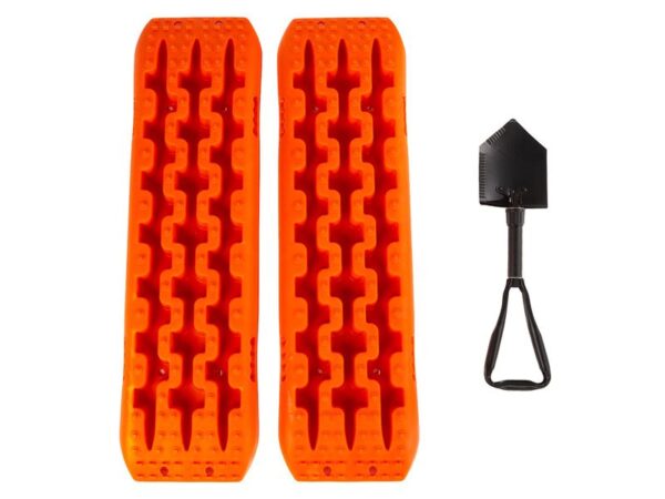 Rugged Ridge Traction Recovery Kit with Heavy-Duty Boards and Shovel
