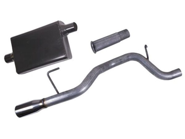 Rugged Ridge Stainless Steel Exhaust System for Jeep - Polished or Black Finish