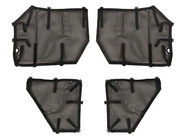 Rugged Ridge Fortis Tube Door Covers for Jeep Wrangler and Gladiator