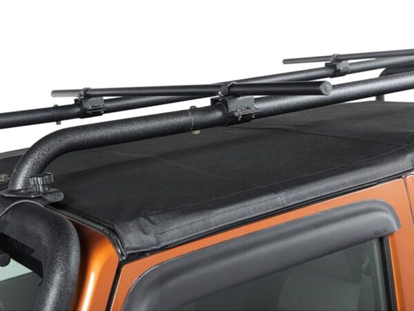 Rugged Ridge Sherpa Roof Rack Round Crossbars - 56.5 Inch Steel Tubes