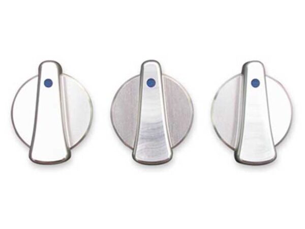 Rugged Ridge Dash Knob Set with Illuminated Colored Inserts - 3 or 6 Piece Kit