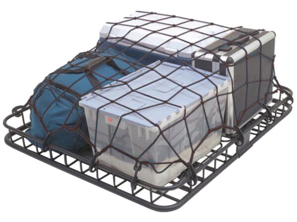 Rugged Ridge Universal Roof Rack Cargo Net with Heavy-Duty Bungee Cords