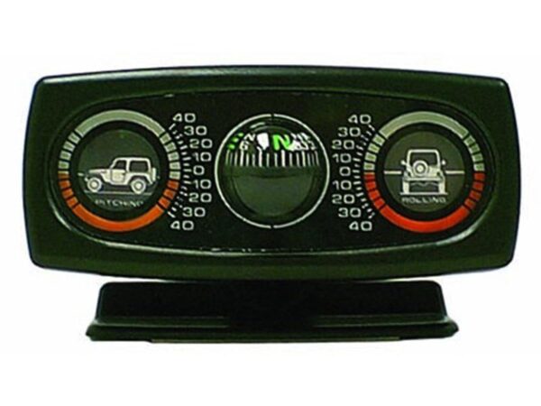 Rugged Ridge Clinometer with Pitch and Roll Gauges