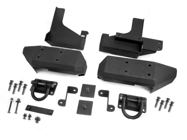 Rugged Ridge XHD Aluminum Rear Pod Bumper - Lightweight & Durable