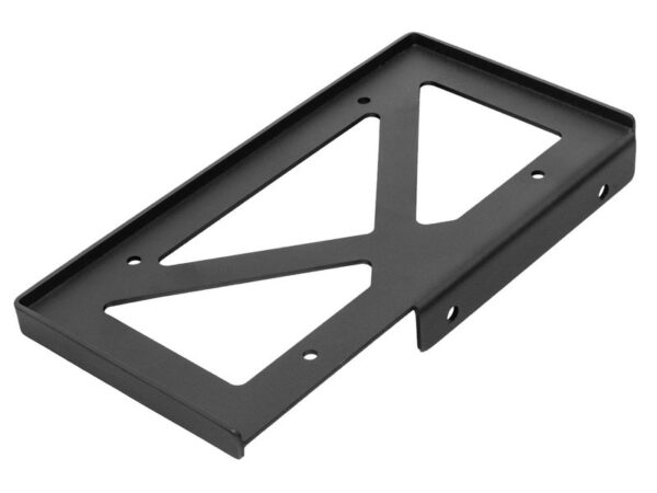 Rugged Ridge Universal Rear Bumper License Plate Holder with LED Mounting Bolts