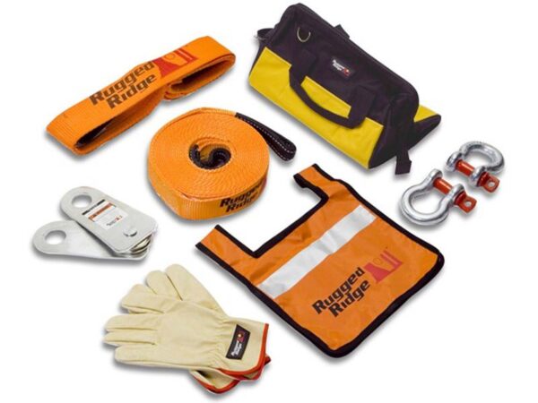 Rugged Ridge XHD 30,000 LB Heavy Duty Recovery Kit with Gear Bag and Accessories