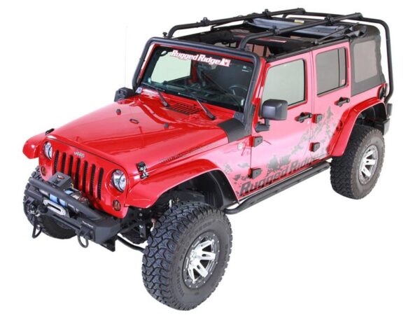 Rugged Ridge Sherpa Roof Rack System for 2 or 4-Door Jeep Wrangler
